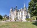 Vignette - Prestigious - Beautiful neo-renaissance château 12rooms with 3 independent cottages. YDES (15) FRANCE