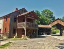 Vignette - Équestre - Dpt Creuse à vendre domaine équestre à Bussière Dunoise comprenant une maison, un gîte, un appartement, bugnalows, camping, plan d'eau - Terrain 3,8 hectares