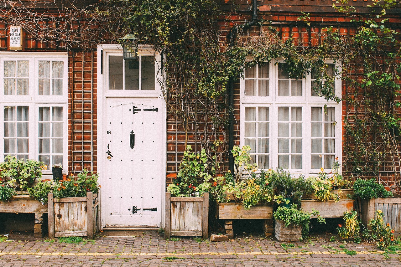 Entrée d'une maison