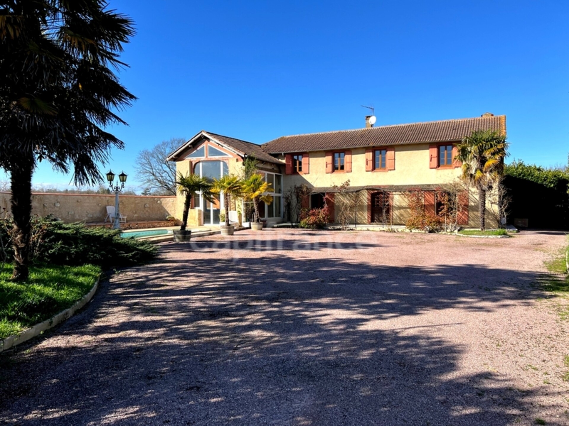 Photos 1 - Equestrian - Dpt Gers (32), à vendre proche de MIRANDE maison de campagne de 165 m2 avec dépendance, sur terrain de 4 hectares dans un cadre paisible