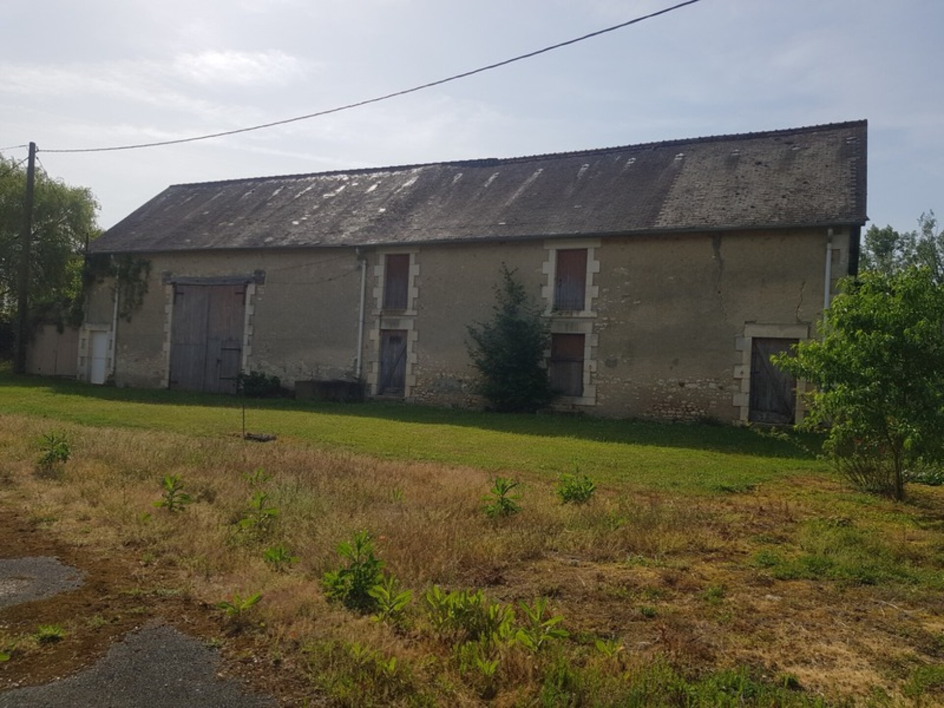 Photos 2 - Tourist - For sale LA PEROUILLE Barn of 173 m² - Land of 2,240.00 m² - Single storey