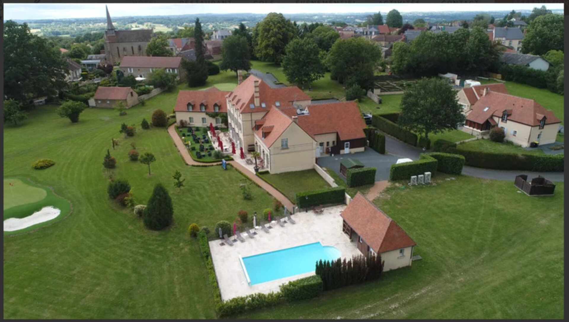 Photos 4 - Prestigious - Dpt Creuse (23), for sale BONNAT property of 35 rooms - Golf - Tennis - Swimming pool