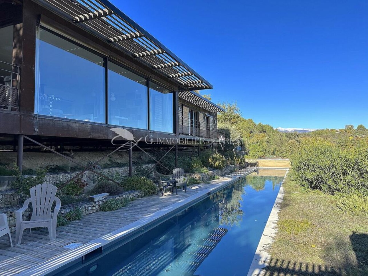 Photos 4 - Prestigious - A contemporary villa with a view and a 25-meter swimming poo