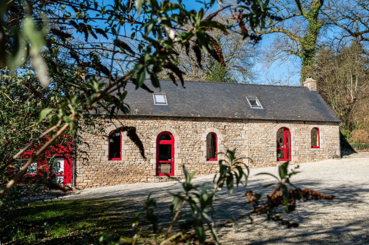 Photos 10 - Prestige - Dpt Morbihan (56), à vendre LE FAOUET Propriété du 19ème de 890 m² sur Domaine de 8 Hectares