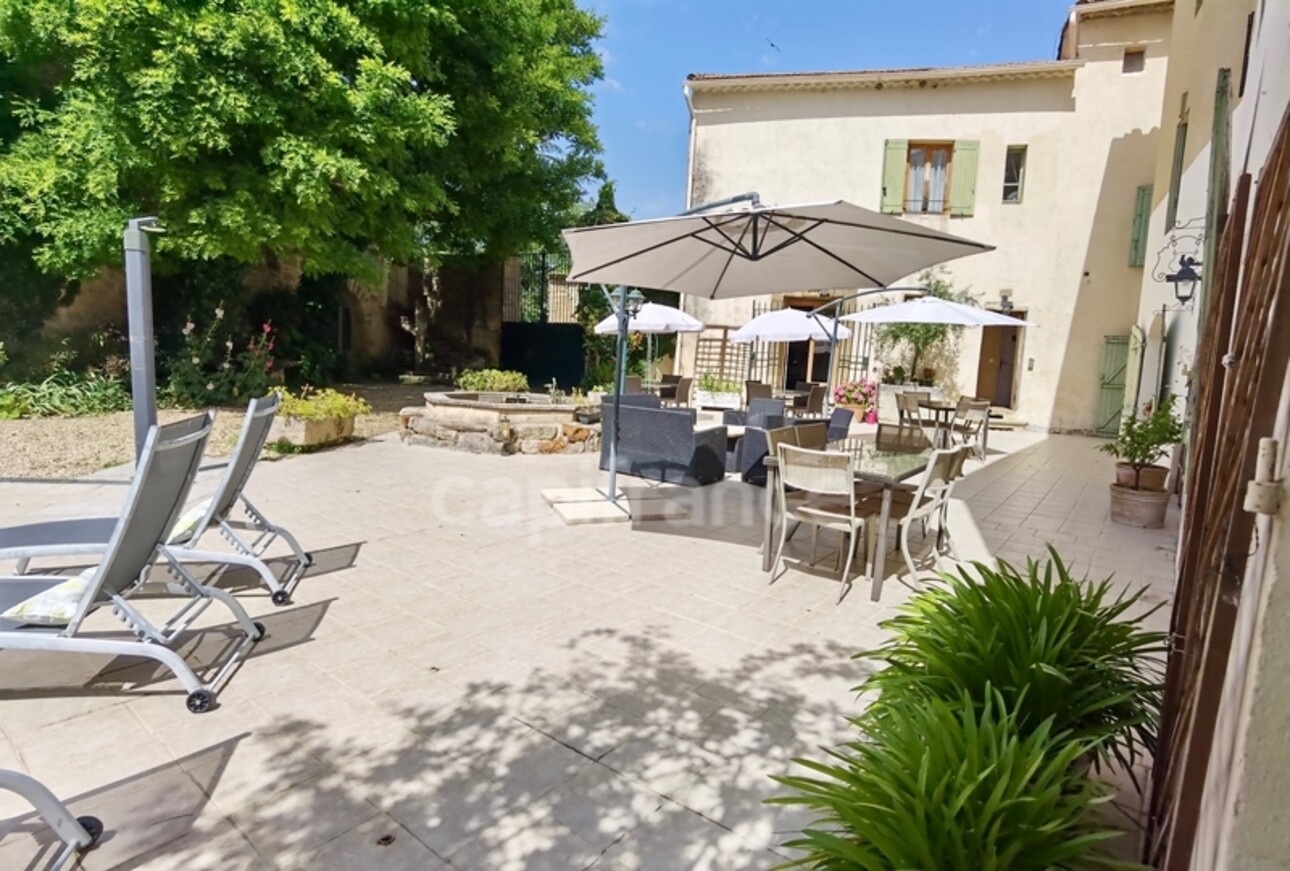 Photos 9 - Touristique - Dpt Gard (30), à vendre UZES propriete P14 de 548 m² - Terrain de 830,00 m²