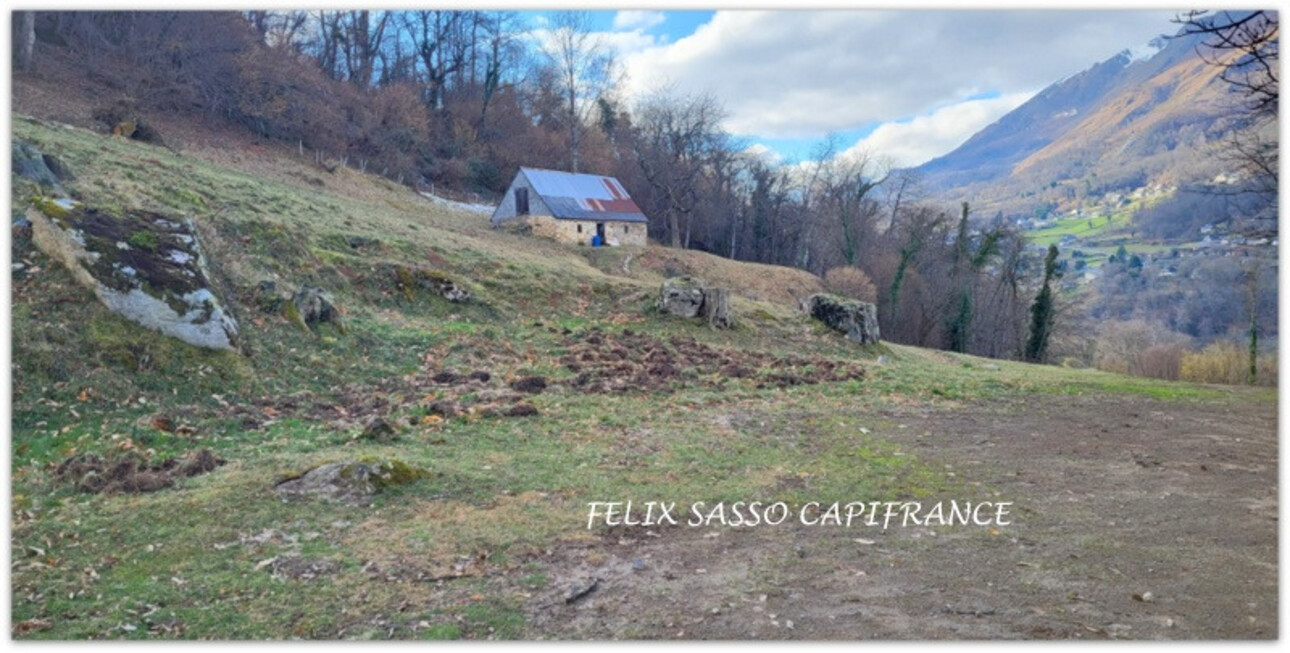 Photos 4 - Tourist - Near Argelès-Gazost, beautiful fairground barn to renovate with land of 21,777 m2, overlooking the v