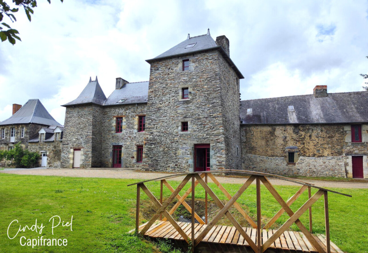 Photos 1 - Prestigious - Dpt Morbihan (56), for sale QUELNEUC manor P7 of 295 m² - Land of 27,103 m²