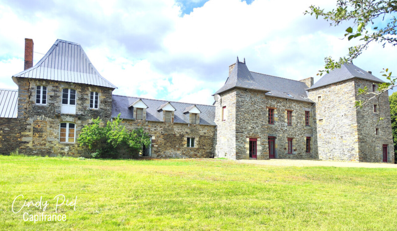 Photos 3 - Prestige - Dpt Morbihan (56), à vendre QUELNEUC manoir P7 de 295 m² - Terrain de 27 103 m²