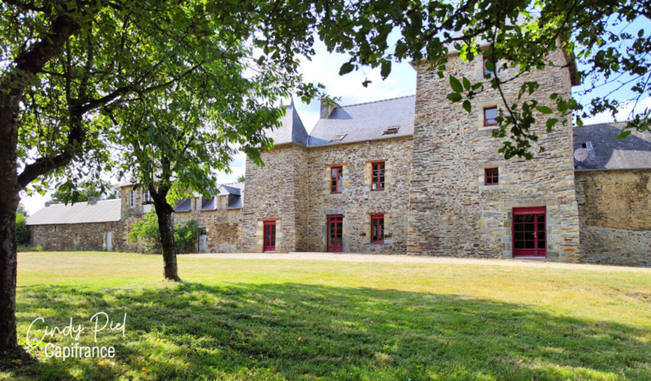 Photos 4 - Prestigious - Dpt Morbihan (56), for sale QUELNEUC manor P7 of 295 m² - Land of 27,103 m²