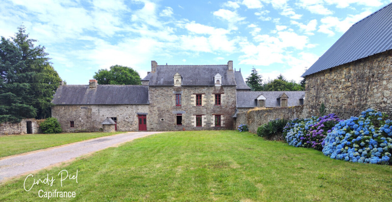 Photos 5 - Prestigious - Dpt Morbihan (56), for sale QUELNEUC manor P7 of 295 m² - Land of 27,103 m²