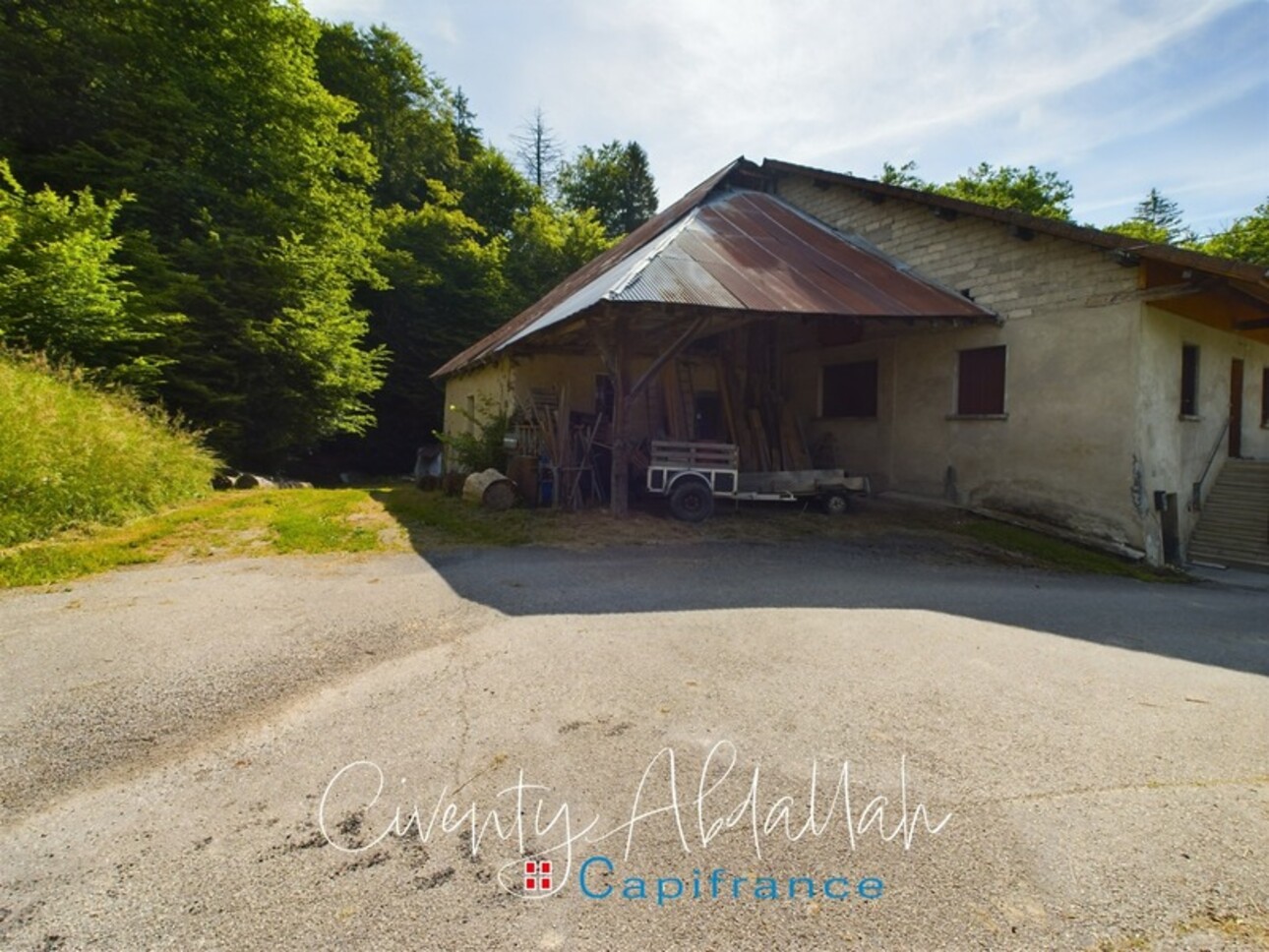 Photos 6 - Tourist - Dpt Savoie (73), à vendre PALLUD Grange à rénover proche ruisseau