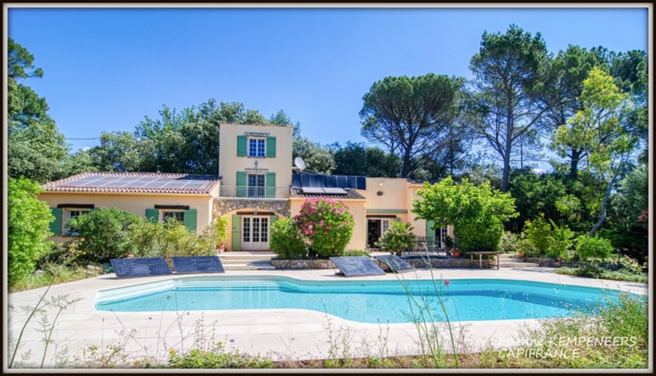 Photos 2 - Prestigious - LORGUES Property with 2 independent houses and 8 bedrooms on wooded grounds of 15,000 m2 with swimmi