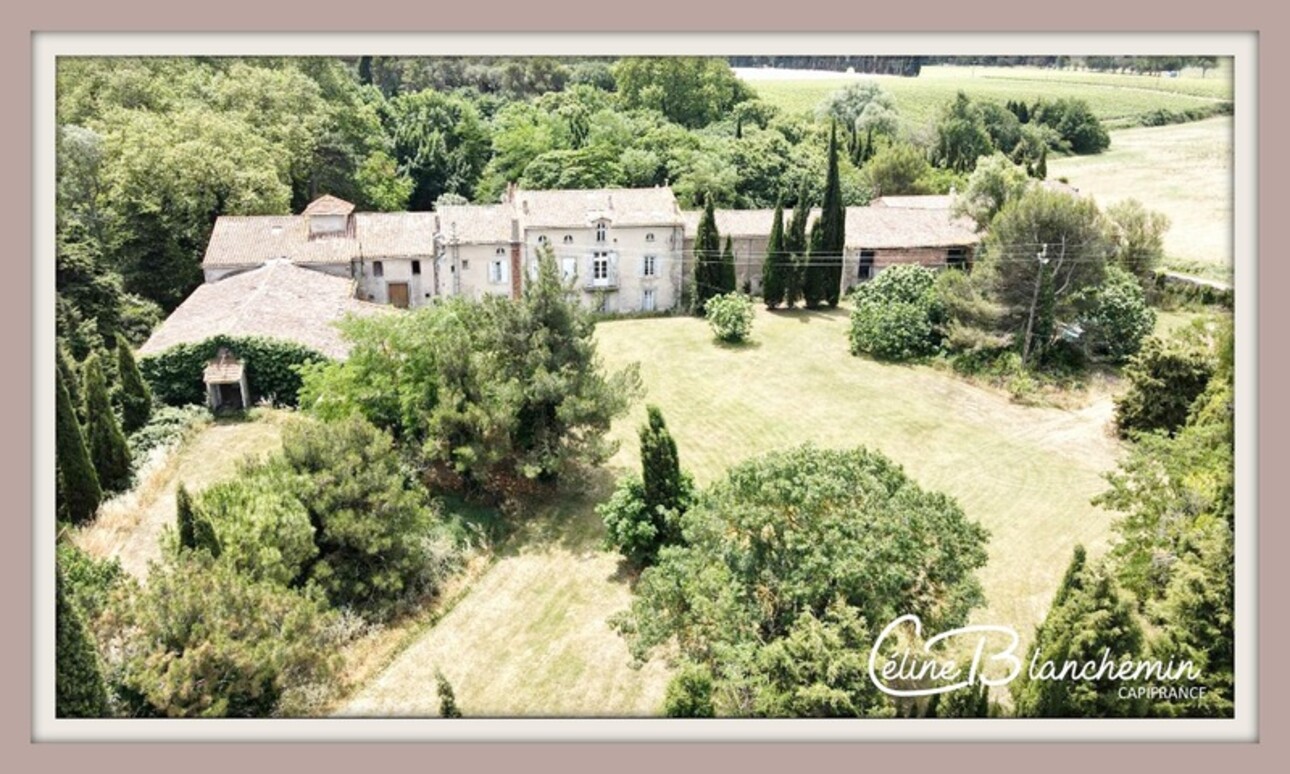 Photos 1 - Prestigious - Property for sale 32 rooms near CARCASSONNE (11) 2 homes + park + outbuildings