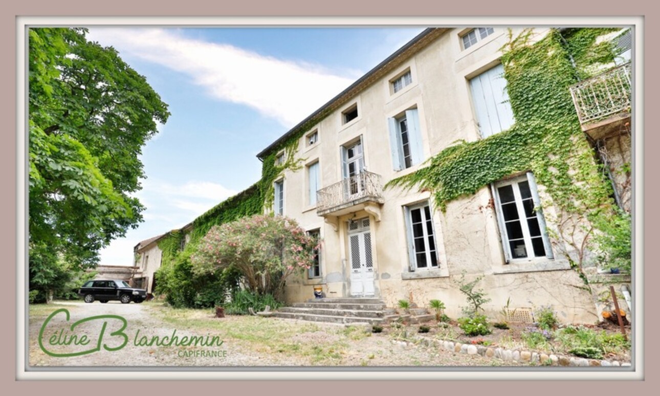 Photos 3 - Prestigious - Property for sale 32 rooms near CARCASSONNE (11) 2 homes + park + outbuildings