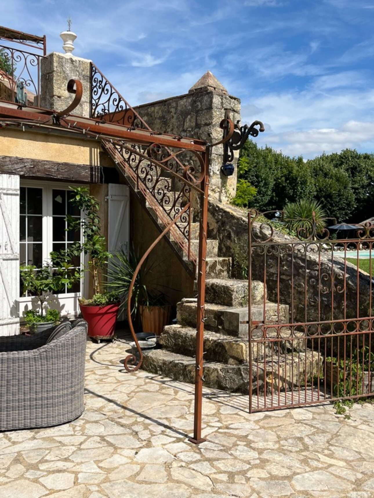 Photos 48 - Équestre - Dpt Gers (32), à vendre VIC FEZENSAC proche: ELEGANTE PROPRIETE GASCONNE sans travaux piscine 5HA,- gîtes- chambres d'hôtes - évènementiels