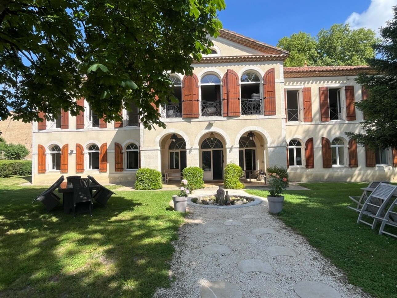 Photos 1 - Prestigious - Dpt Gers (32), for sale CONDOM and AUCH nearby, ELEGANT 19th century PROPERTY 600m2 on 5ha, QUIET, o