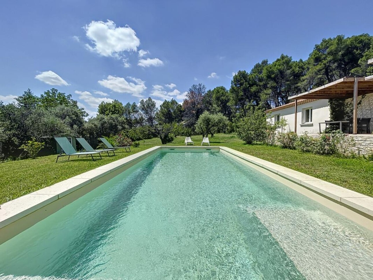 Photos 5 - Prestigious - A Pernes, une villa en colline avec piscine