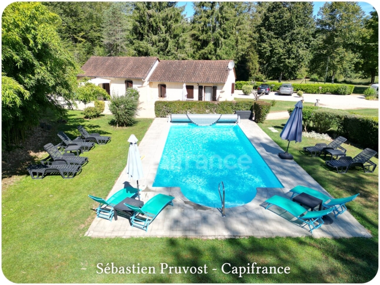 Photos 31 - Prestige - Dpt Dordogne (24), à vendre PROCHE MONTIGNAC (24) Propriete P14 de 322 m² - Terrain 14 080 m² - 4 Gîtes - étang et piscine