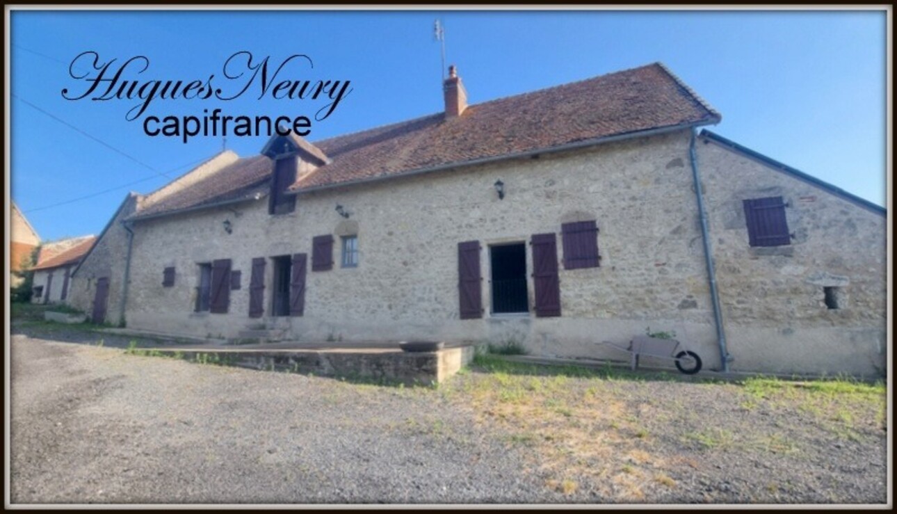 Photos 2 - Tourist - Dpt Allier (03), for sale near LAPALISSE property comprising two houses, outbuildings, and 18 hectar