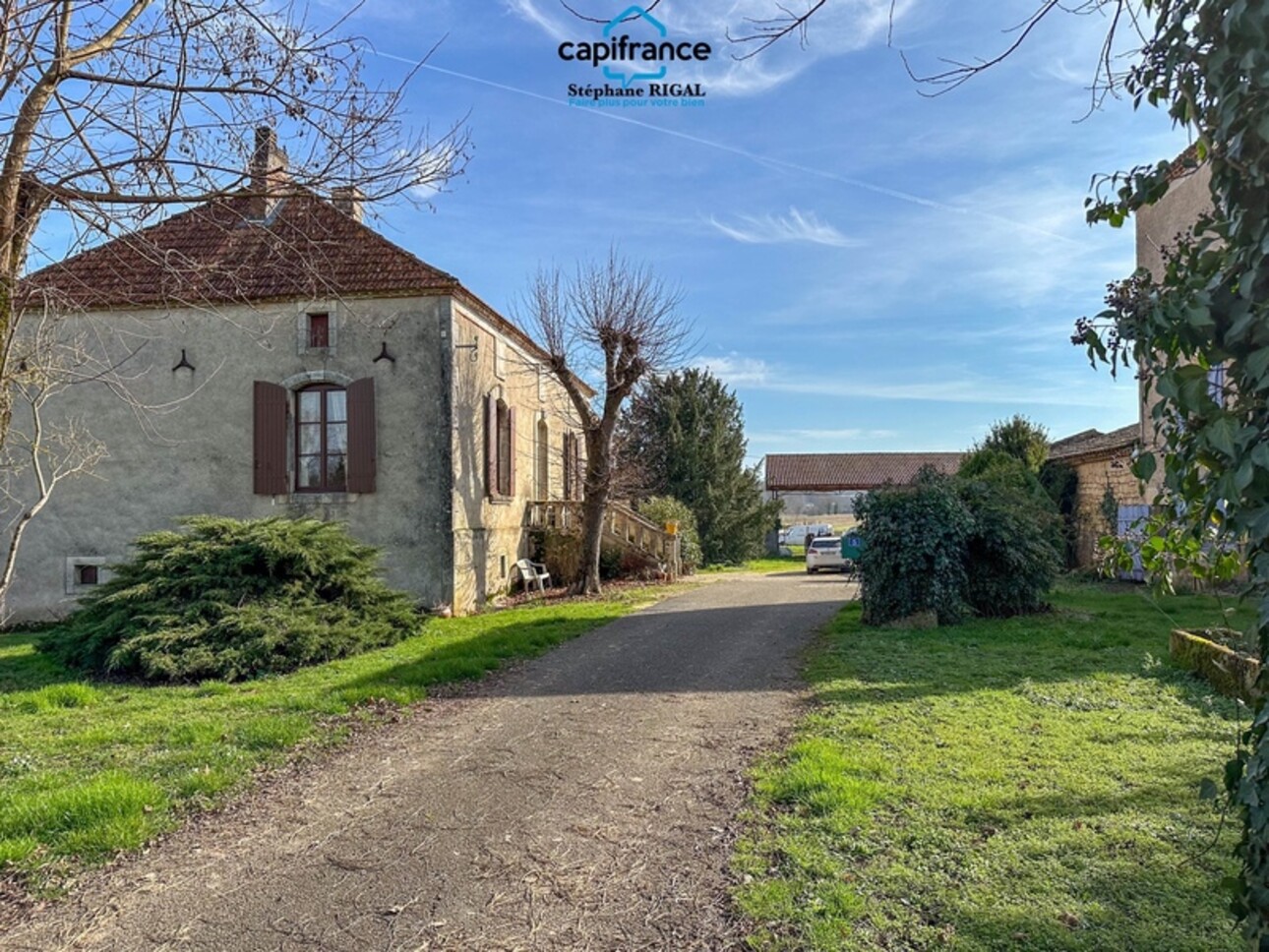 Photos 1 - Touristique - Dpt Lot et Garonne (47), à vendre SAINT VITE propriete P8 de 175 m² - Terrain de 5 000 m²