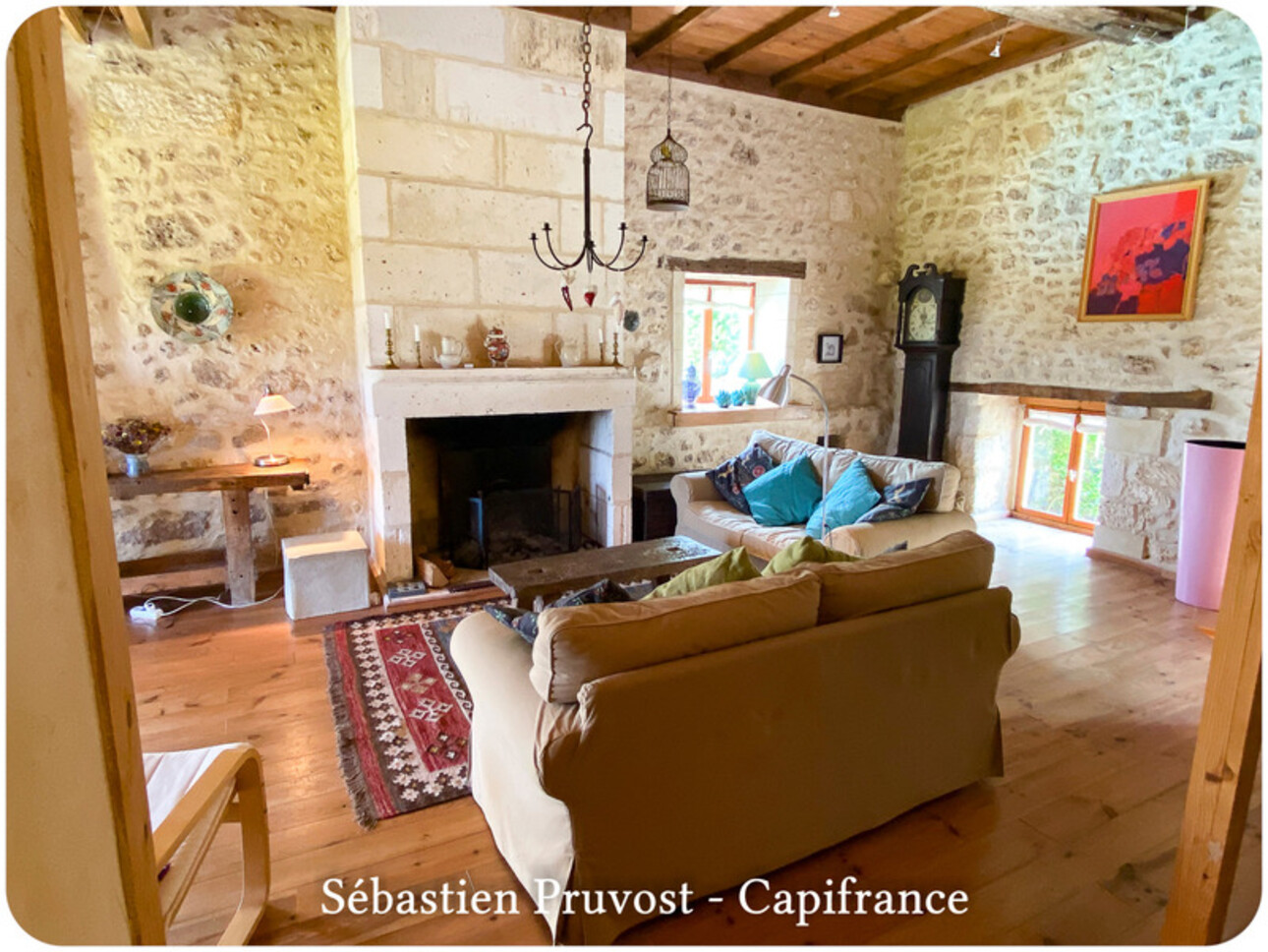 Photos 18 - Touristique - Dpt Dordogne (24), à vendre SAINT FELIX DE BOURDEILLES (24) propriété P8 184M2, terrain 1473m2, gîte, garage, piscine