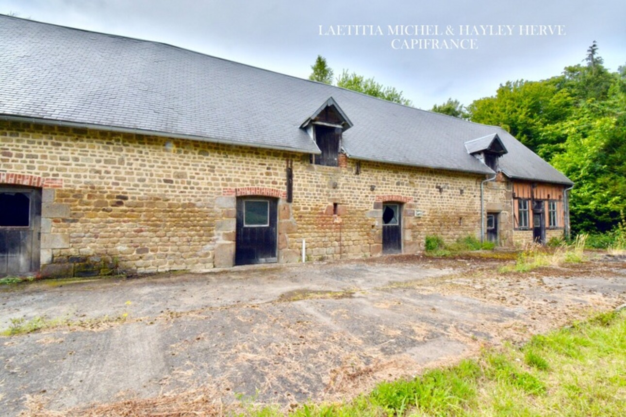 Photos 11 - Prestigious - MANOR for sale, NORMANDY, outbuildings, small lake, 3.6 hectares of land