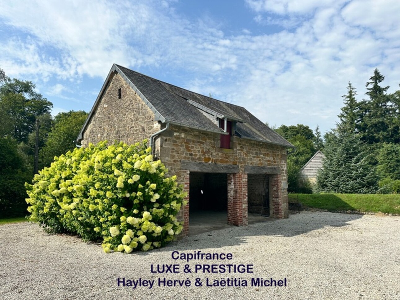 Photos 12 - Prestigious - MANOR for sale, NORMANDY, outbuildings, small lake, 3.6 hectares of land