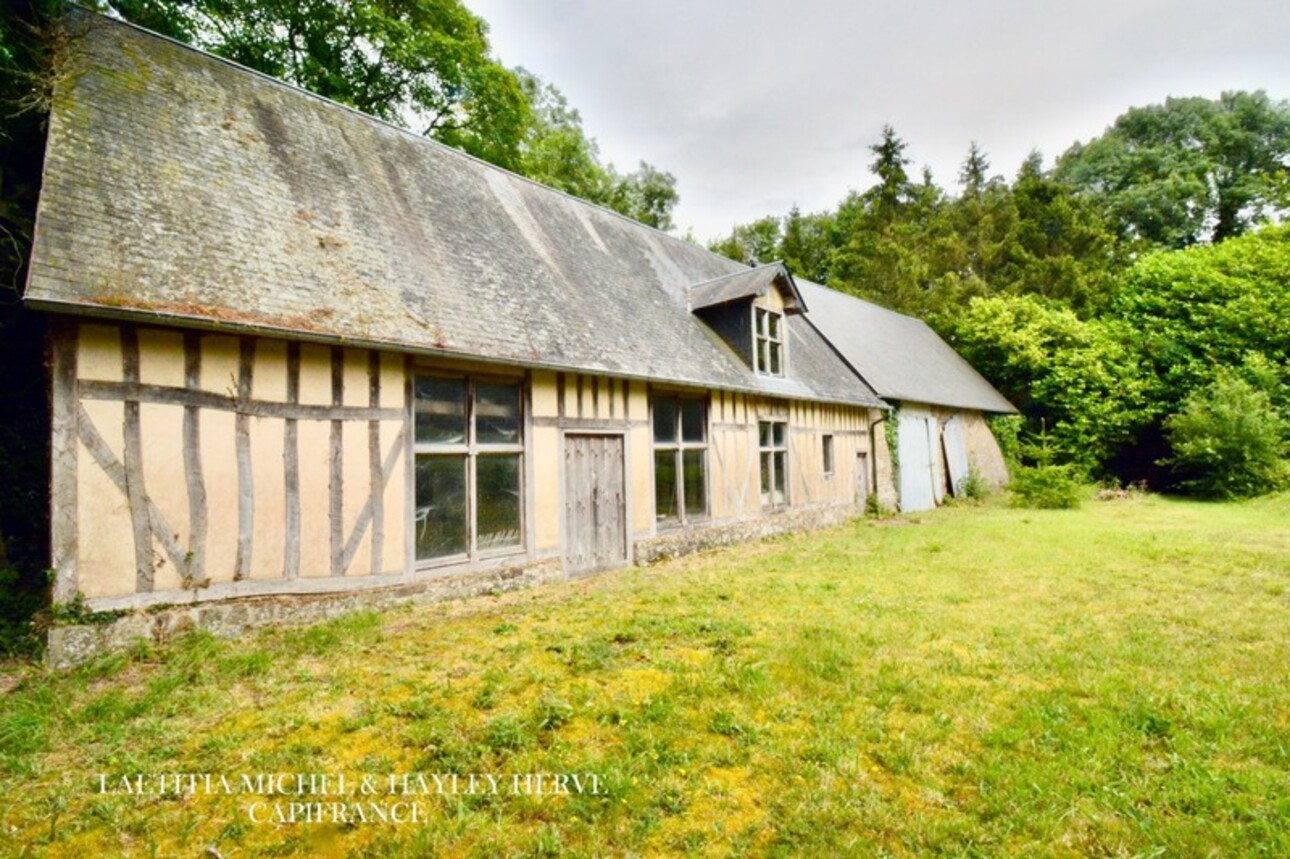 Photos 13 - Prestigious - MANOR for sale, NORMANDY, outbuildings, small lake, 3.6 hectares of land