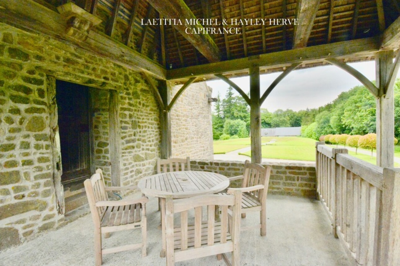 Photos 24 - Prestigious - MANOR for sale, NORMANDY, outbuildings, small lake, 3.6 hectares of land