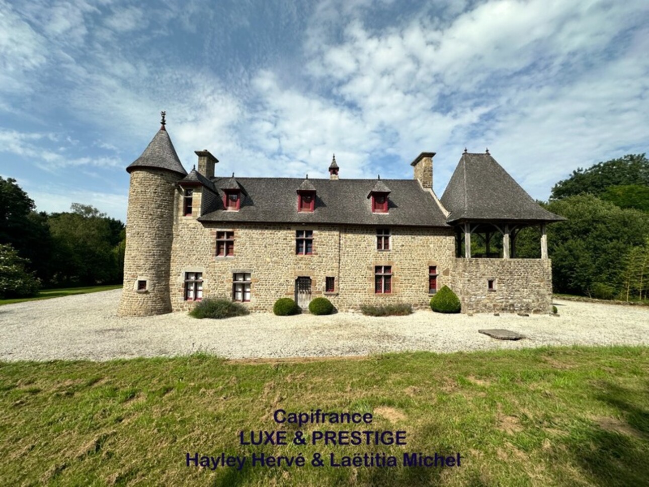 Photos 34 - Prestigious - MANOR for sale, NORMANDY, outbuildings, small lake, 3.6 hectares of land