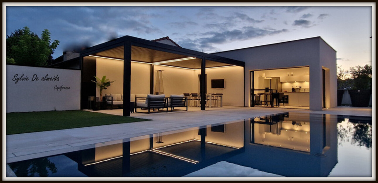 Photos 19 - Prestigious - Property Contemporary Architect House 240m² swimming pool for sale 8 rooms MACON (71)