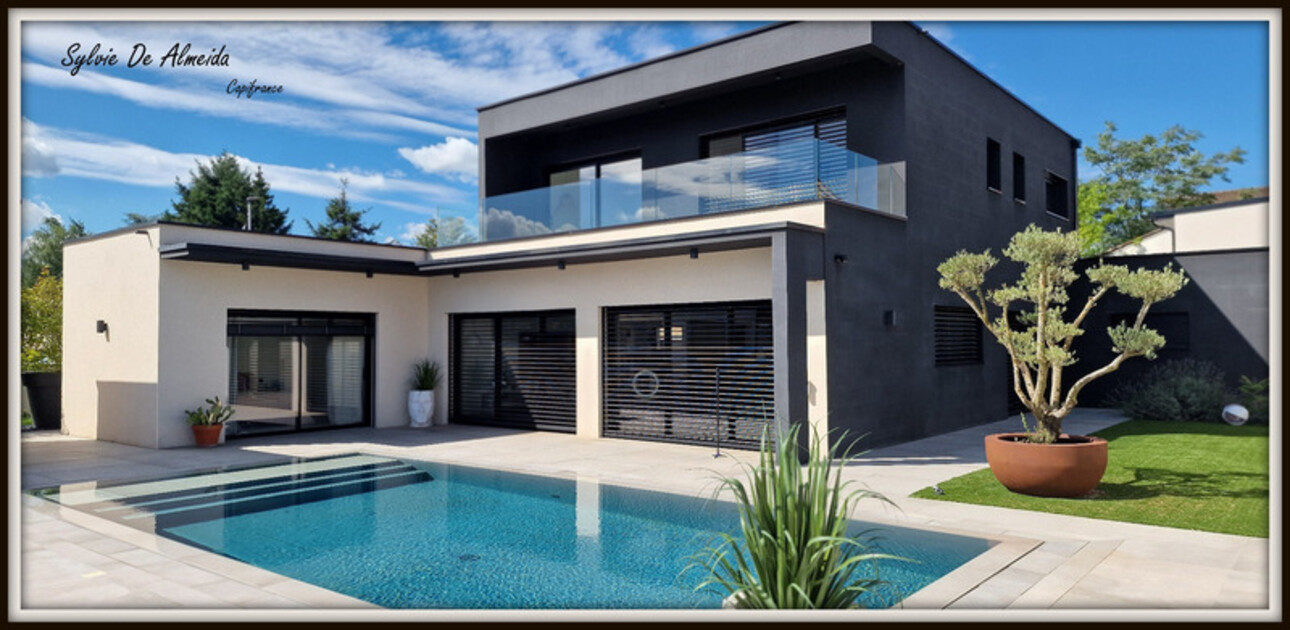 Photos 2 - Prestigious - Property Contemporary Architect House 240m² swimming pool for sale 8 rooms MACON (71)