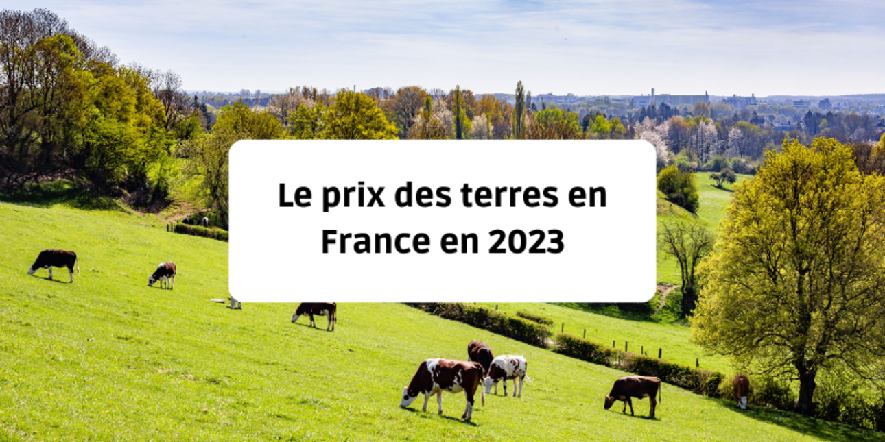 Le prix des terres en France en 2023