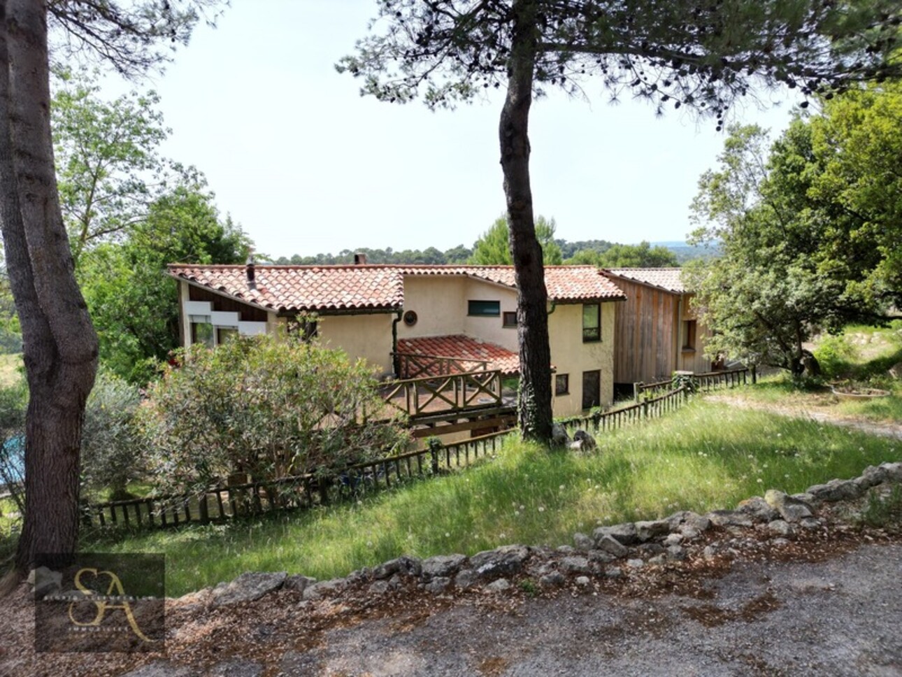 Photos 1 - Prestige - Dpt Aude (11), à vendre proche Carcassonne propriété avec piscine sur un terrain de 1550m²