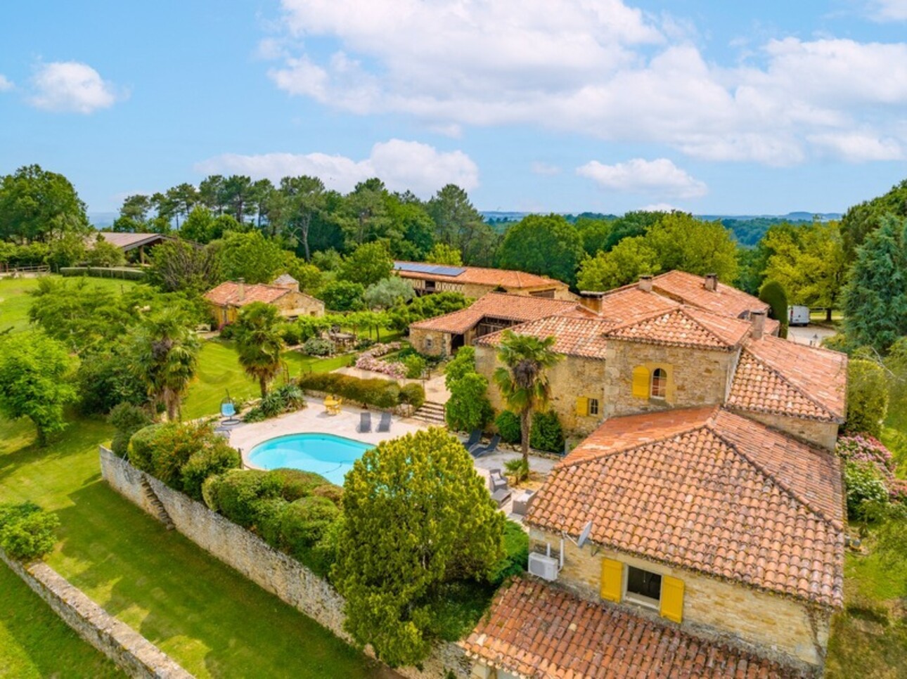 Photos 2 - Équestre - Dpt Dordogne (24), à vendre proche de MONPAZIER magnifique propriété équestre