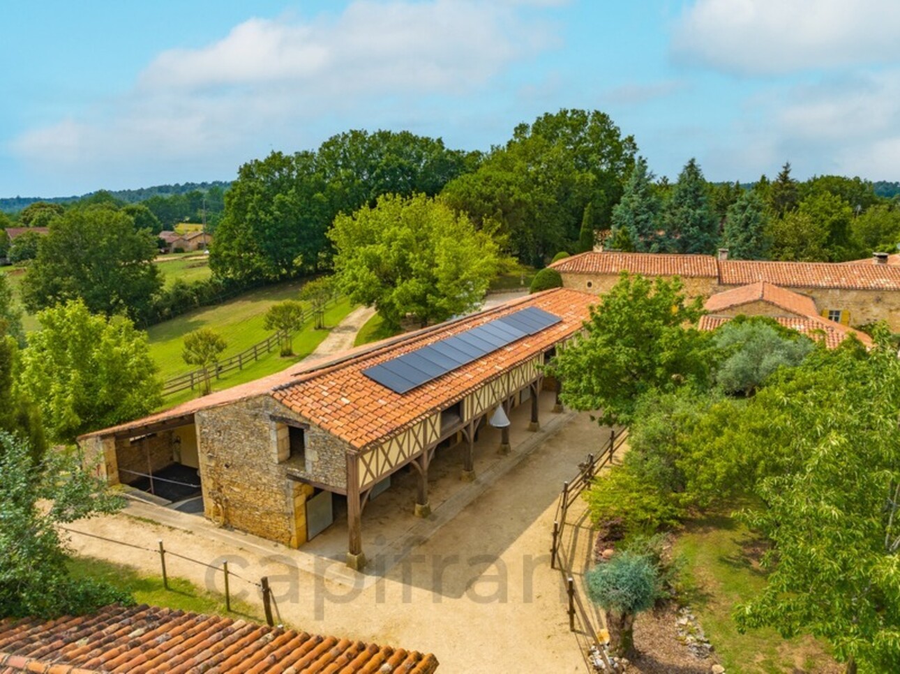 Photos 3 - Équestre - Dpt Dordogne (24), à vendre proche de MONPAZIER magnifique propriété équestre