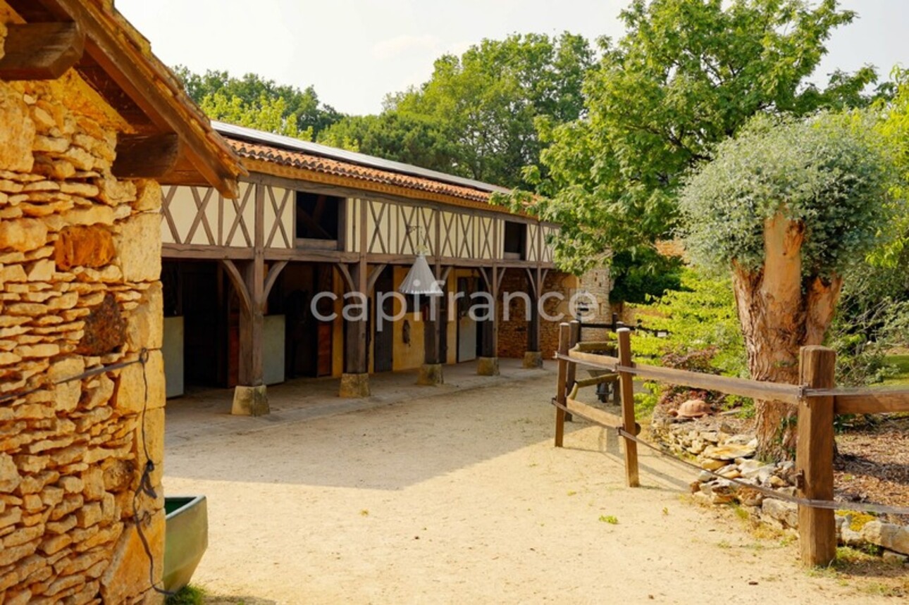 Photos 32 - Équestre - Dpt Dordogne (24), à vendre proche de MONPAZIER magnifique propriété équestre