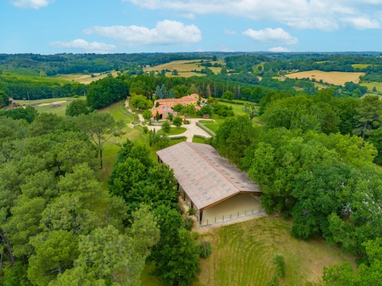 Photos 33 - Équestre - Dpt Dordogne (24), à vendre proche de MONPAZIER magnifique propriété équestre