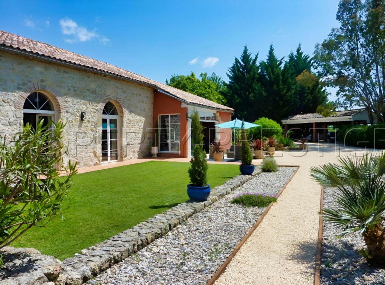 Photos 2 - Prestige - LOT ET GARONNE PROPRIETE XIXème EN PIERRES 3,6 HA