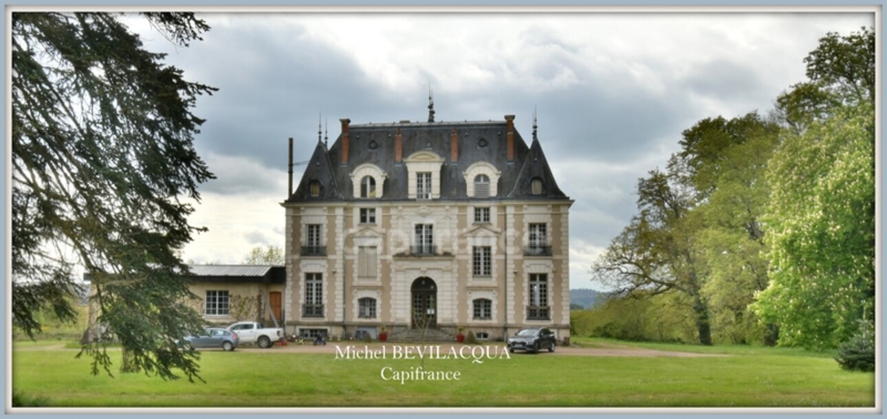 Photos 1 - Prestige - Dpt Nièvre (58), à vendre SAINT HILAIRE EN MORVAN propriété de 9 hectares Château, cabanes dans les arbres et lodge