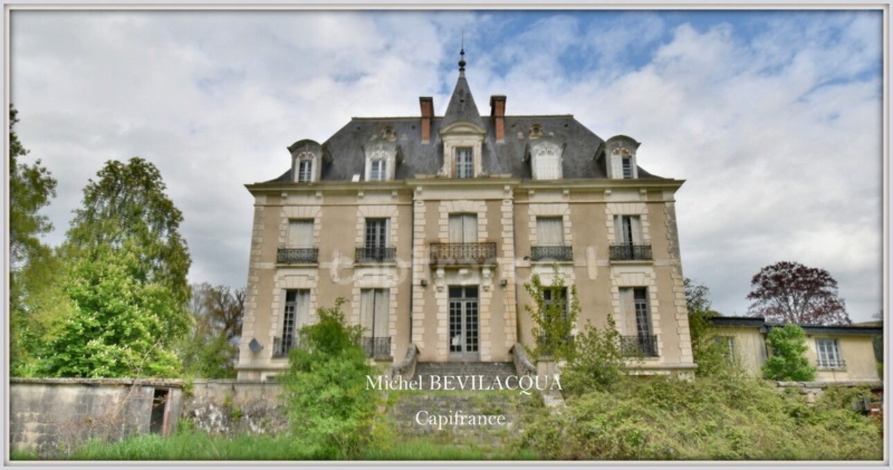 Photos 2 - Prestigious - Dpt Nièvre (58), for sale SAINT HILAIRE EN MORVAN property of 9 hectares Castle, tree houses and lod