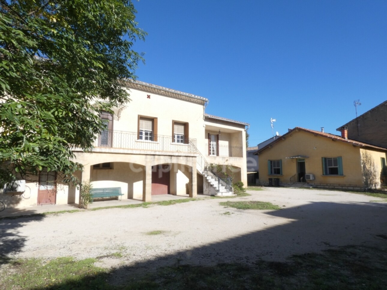 Photos 1 - Touristique - Dpt Gard (30), à vendre MONTFAUCON MAS 217m² et maison 65m² terrain 1220m²