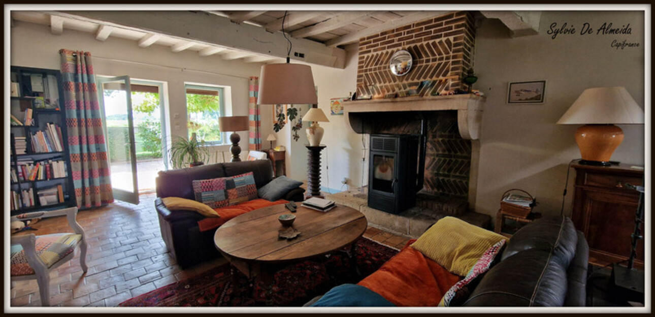 Photos 6 - Prestigious - Longère property, character, calm, view, for sale 10 rooms BAGE 319 m² 6 bedrooms