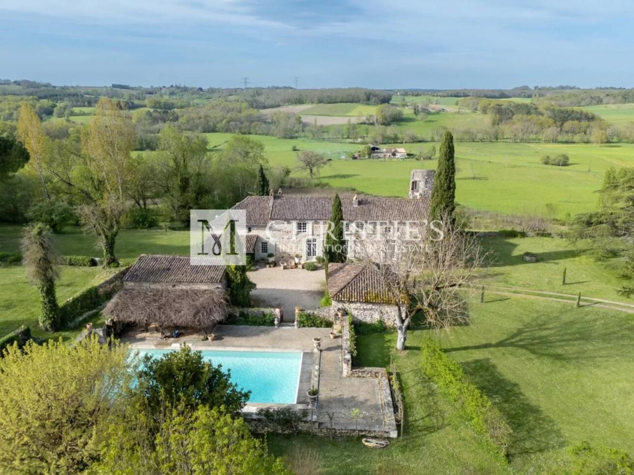 Photos 1 - Prestigious - Fabulous west Dordogne property with pool and views for sale