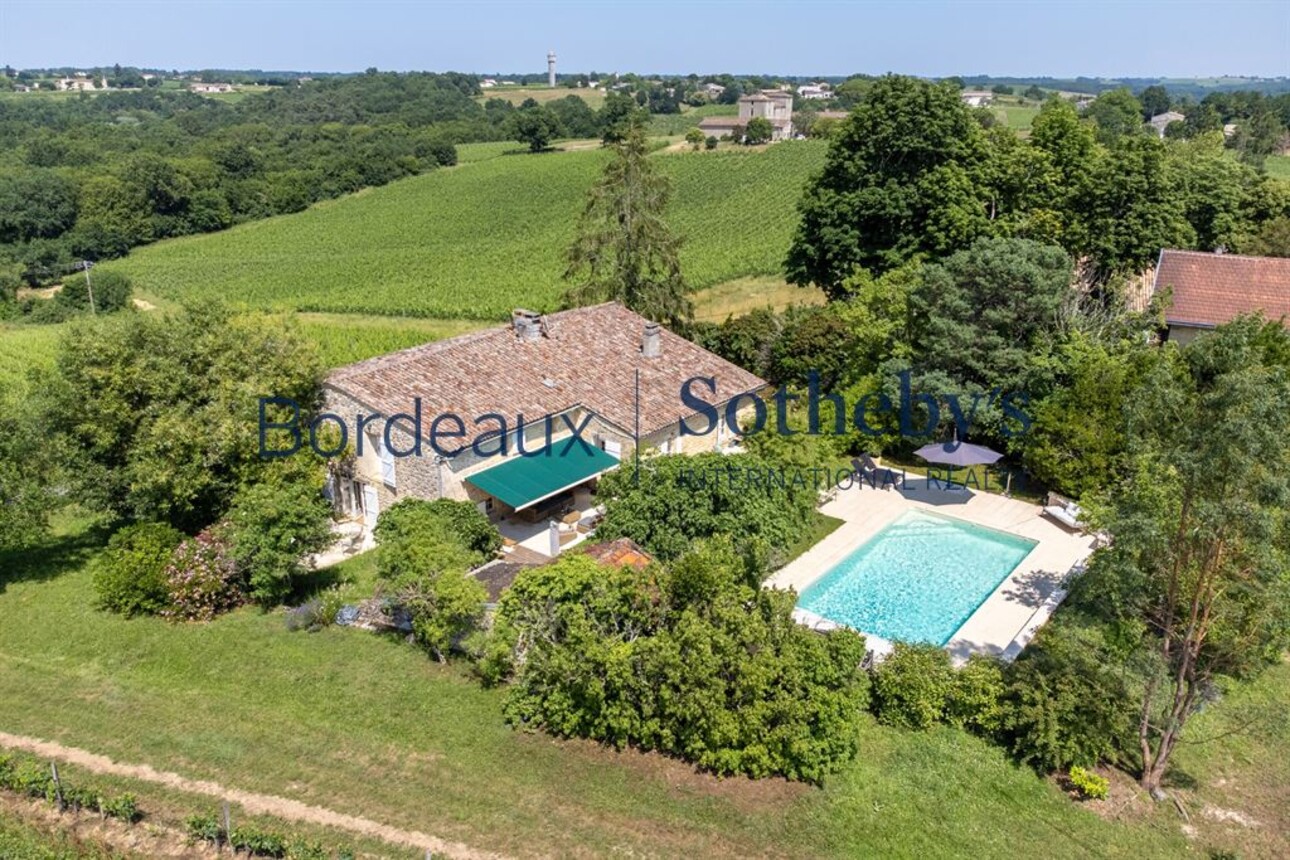 Photos 1 - Prestigious - BEAUTIFUL COUNTRYSIDE PROPERTY - 40MN BORDEAUX - 30MN ST-EMILION - SWIMMING POOL - VINEYARD