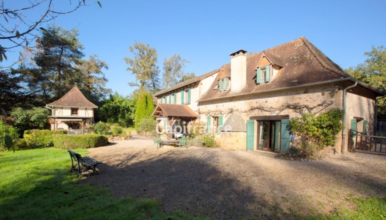 Photos 2 - Touristique - Dpt Corrèze (19), à vendre proche de BEAULIEU SUR DORDOGNE ancien moulin restauré P12 de 280 m² - Terrain de 9 025,00 m²