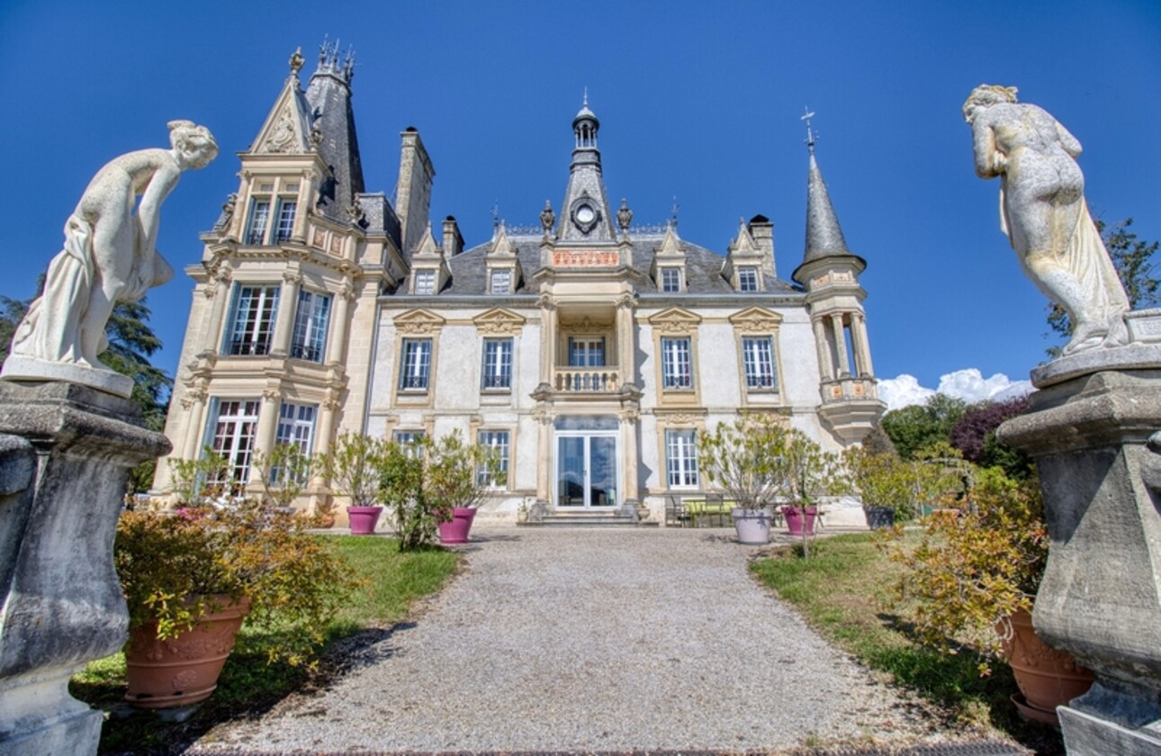 Photos 6 - Prestigious - Beautiful neo-renaissance château 12rooms with 3 independent cottages. YDES (15) FRANCE