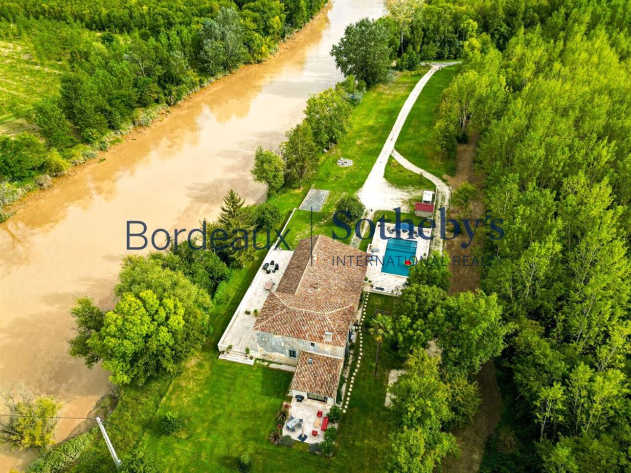 Photos 19 - Prestigious - NEAR SAINT EMILION - CHARMING RIVERSIDE RESIDENCE - 0.85 HA