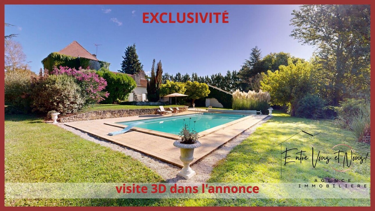 Photos 1 - Prestigious - Demeure du 17e, 10p, gîte, piscine, 1ha proche Casteljaloux