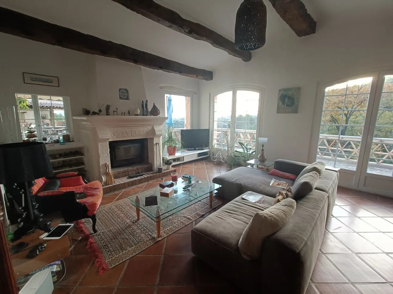 Photos 10 - Tourist - CHARMING PROVENCAL PROPERTY In absolute calm, magnificent sea view, 15 minutes from Nice city center